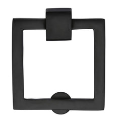 2'' Square Cabinet Drop Pull, Flat Black