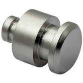 Satin Nickel Foot/Knob for Jewelry Box, 1/2" Diameter