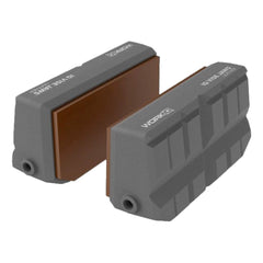Work IQ Leather Vise Jaw Sleeves, Pair