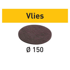 Fine (320) 6'' Festool Vlies D150 StickFix Abrasive Pads, 10-Pack (201127)
