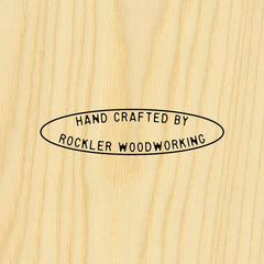 Two-Line Oval Branding Iron, Head Only (for Torch-Heated Handle)