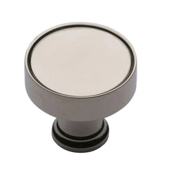 1-1/4'' Lisbon Cabinet Knob, Polished Nickel