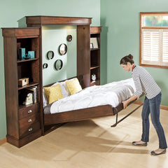 Twin-Size Frameless Murphy Bed Hardware Kit, Vertical