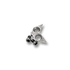 Make it Snappy Tools Replacement Carbide Inserts for iCARB Indexable Carbide Countersink Drill Bits, 2-Pack