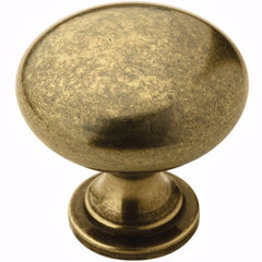 Burnished Brass Hardware Knob
