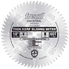 Freud LU91M008 8-1/2" x 48T Industrial Thin Kerf Sliding Compound Miter Saw Blade