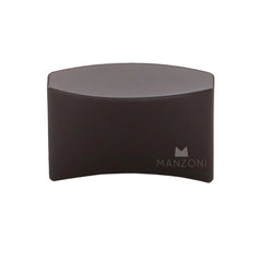 1-3/4'' Leaf Cabinet Knob, Satin Black