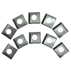HSS 2-Edge Insert Cutters for Rikon 20-600H, 25-130H, 25-131H, 10-Pack