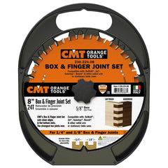 CMT Box and Finger Joint Blade Set, 8'' x 24T