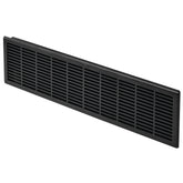 White Rectangular Vent Grill, Fits 2-3/8'' x 8-5/8'' Opening