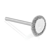 Kutzall Original - Rotor Saw Burr, 1/8'' Shaft, Head Diameter 3/4'' X Head Length 1/8'', Coarse