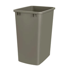 35 Quart Waste Container Only - Champagne