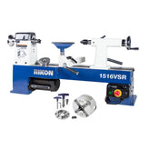 Rikon Variable-Speed Midi Lathe with Z3 Chuck System, 70-1516VSRK, 12'' x 16-1/2''