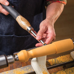 Mini Ergonomic Carbide Turning Tool, Square Radius