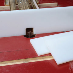 4'' x 24'' x 3/8'' UHMW Plastic Sheet