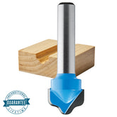 Rockler Miniature Classic Router Bit - 1/2" Dia x 3/8" H x 1/4" Shank