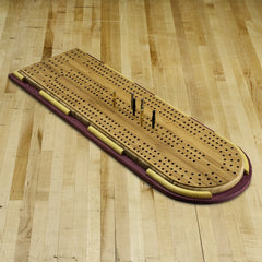 XL Cribbage Board Templates, 3-Player, Curved Track