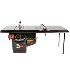 SawStop Industrial 3HP, 1ph, 230v Cabinet Saw with 52” Standard T-Glide Rip Fence, Rails & Extension Table