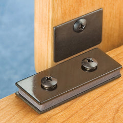 Low Profile Magnetic Catch - 5/16" x 1-1/8" x 13/16" (for single door applications)