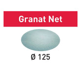100-Grit 5'' Festool Granat NET D125 Abrasive Discs, 50-Pack (203295)