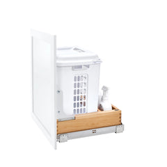 Rev-A-Shelf- Hamper Bottom Mount with Removable Polymer Bin for Bathroom/Vanity - 24 in.