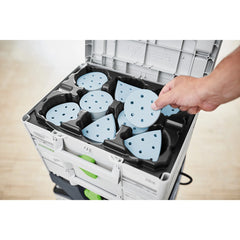 Festool Abrasive Systainer3 for D90 and 93x93mm Triangular (576784)