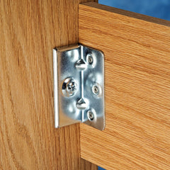No-Mortise Bed Rail Brackets