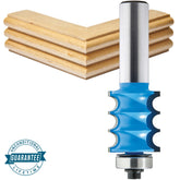 Rockler Triple Bead Router Bit - 7/8" Dia x 1" H x 1/2" Shank