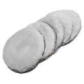 Rikon Hook-and-Loop Wool Pads 31-209, 2'', 5-Pack