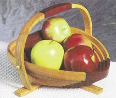 Heart-Shaped Collapsible Basket Downloadable Plan