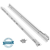 12'' Epoxy-Coated 66-lb. Centerline® Lifetime Slides, White