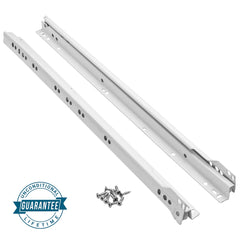 12'' Epoxy-Coated 66-lb. Centerline® Lifetime Slides, White