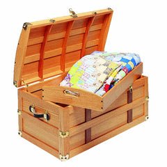 Steamer Trunk Antique Brass Plated Hardware Kit