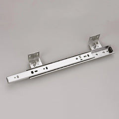 12'' Accuride 2109 75-lb. Drawer Slides with Brackets for Suspended Mounting
