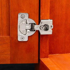 Full Kit Grass TEC Soft-Close Hinges (Pair) for Face Frame, 108°, 1/2'' Overlay