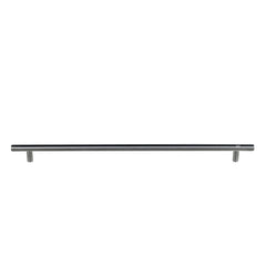 20-3/8'' Modern Round Bar Cabinet Pull, Satin Stainless