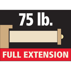 12" Salice Futura Push-to-Open Drawer Slides