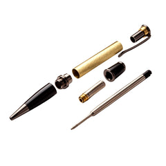 Gatsby Twist Pen Hardware Kit, Gun Metal