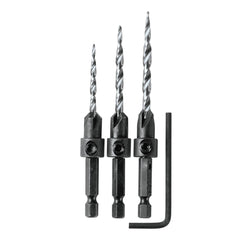 Makita A-99661 3-Piece Countersink Set with Hex Wrench