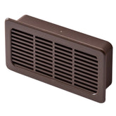 Black Rectangular Vent Grill, Fits 2'' x 4'' Opening