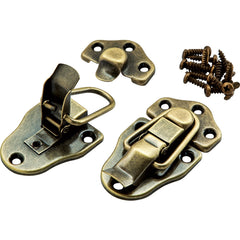 Brass Plated Large Catch, Pair