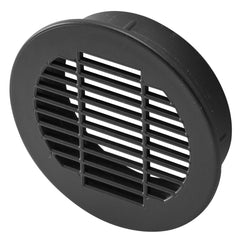 White Round Vent Grill, Fits 2-1/2'' Hole