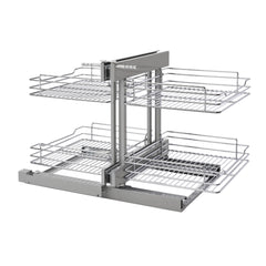 Pullout Soft-Close Wire Pull-Slide-Pull Blind Corner Accessories - 18 in.