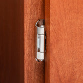 1/2" Overlay Single Demountable Cabinet Hinges, Satin Nickel