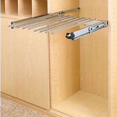 Pull-Out Pant Rack - 13 capacity, Chrome, Wire (PSC-2414CR)