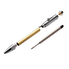 Tec-Pen Bolt-Action Pen Hardware Kit, Chrome