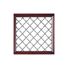 Hand-Woven Nickel Color Grille