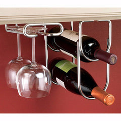Double Bottle Rack, Brass (3250BR)