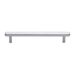 11-1/4'' Hex Modern Cabinet Pull, Polished Chrome