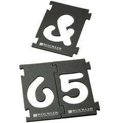 Rockler Interlock Signmaker's Template Kit, Comic Sans Font, Letters, 2-1/4''H